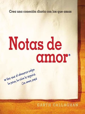 cover image of Notas de amor